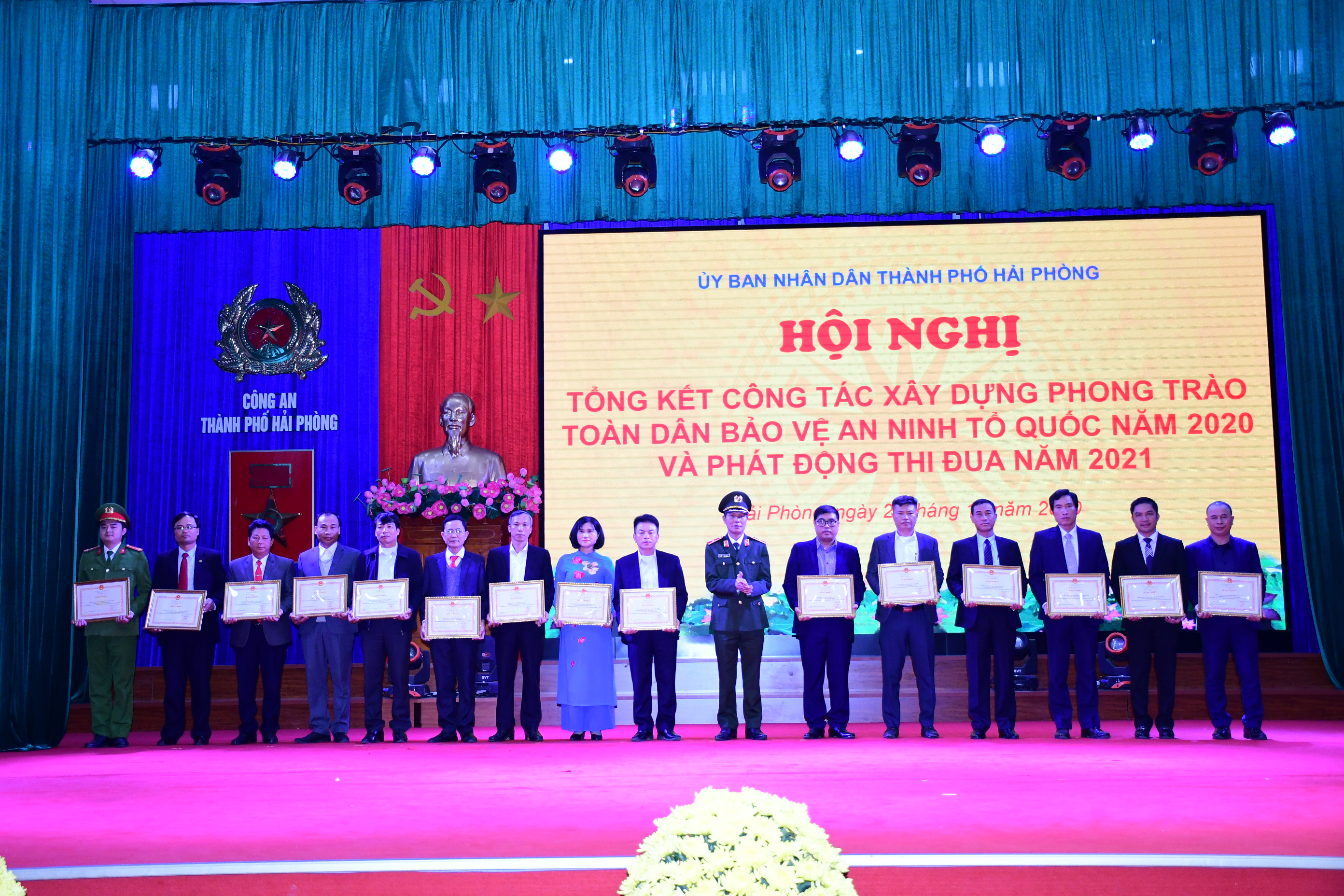 Tổng kết công tác xây dựng phong trào Toàn dân bảo vệ an ninh Tổ quốc năm 2020